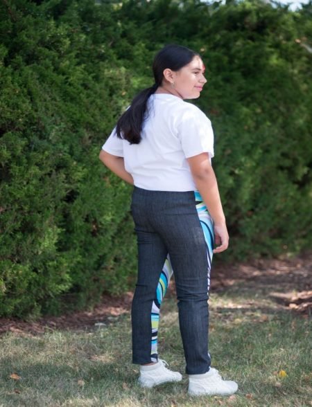 Swirly leggings