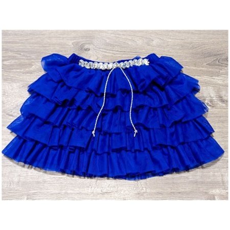 Teal Blue tulle Skirt